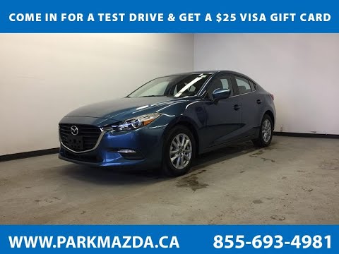 BLUE 2017 Mazda Mazda3  Review Sherwood Park Alberta - Park Mazda