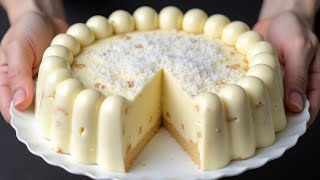 ❗Only milk and condensed milk!  Christmas dessert NAPOLEON in 10 minutes without oven, flour or gela