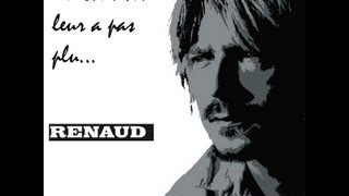 Karaoke   Renaud   Ma chanson leur a pas plu