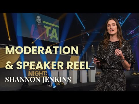 Event Moderator & Speaker Reel | Shannon Jenkins