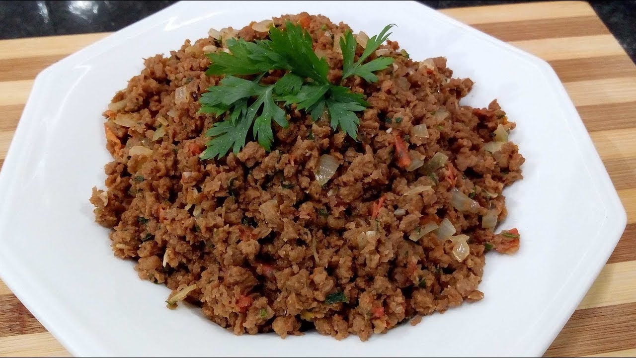 COMO FAZER CARNE DE SOJA (POR FERNANDO COUTO)