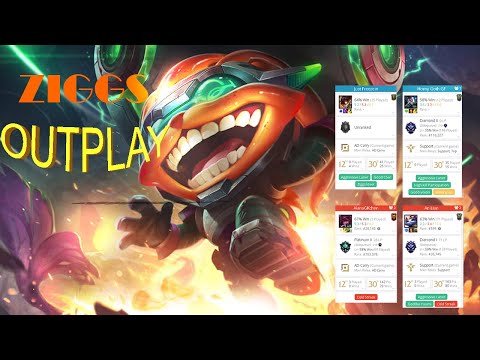 THE BOMBERS !! Ziggs + Zilean bot sync [FREE CC] Diamond MMR