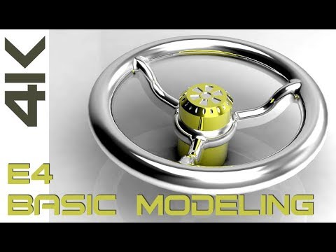E4 Creo Parametric 4.0 - Basic Modeling 4 Tutorial