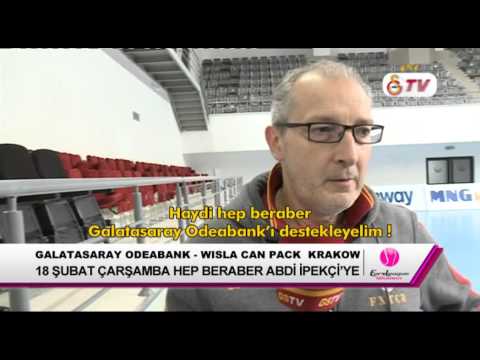 GSTV | Galatasaray Odeabank Wisla Can Pack Krakow Maçına Davet