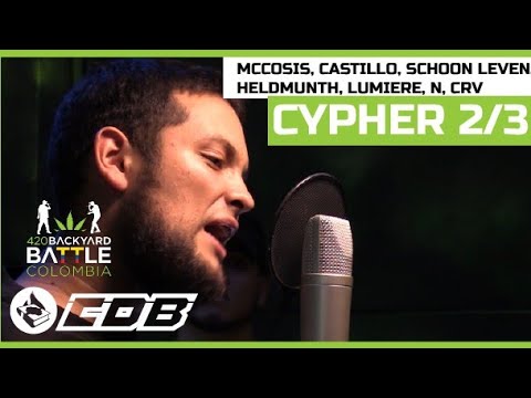 Cypher 2/3 - 420 Backyard Battle 🇨🇴  2019 -Mc cosis,Castillo,Schoon leven,Heldmunth,Lumiere,N, Crv