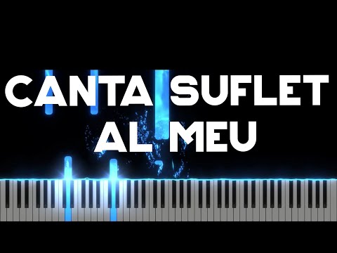 Canta suflet al meu - 10 000 Motive - Instrumental Pian - Negativ Pian - Tutorial