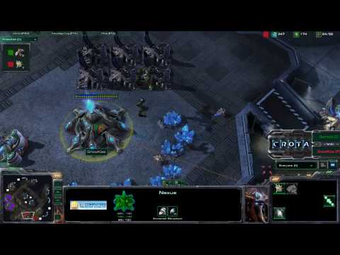 StarCraft 2 - SC181 Gerrard vs SnowKiss ZvP on Metalopolis Part 2