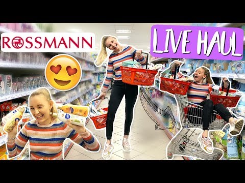 YESS! 😍Ein neuer LIVE HAUL bei ROSSMANN!  🛍Ihr bestimmt & Gewinnt ALLES!