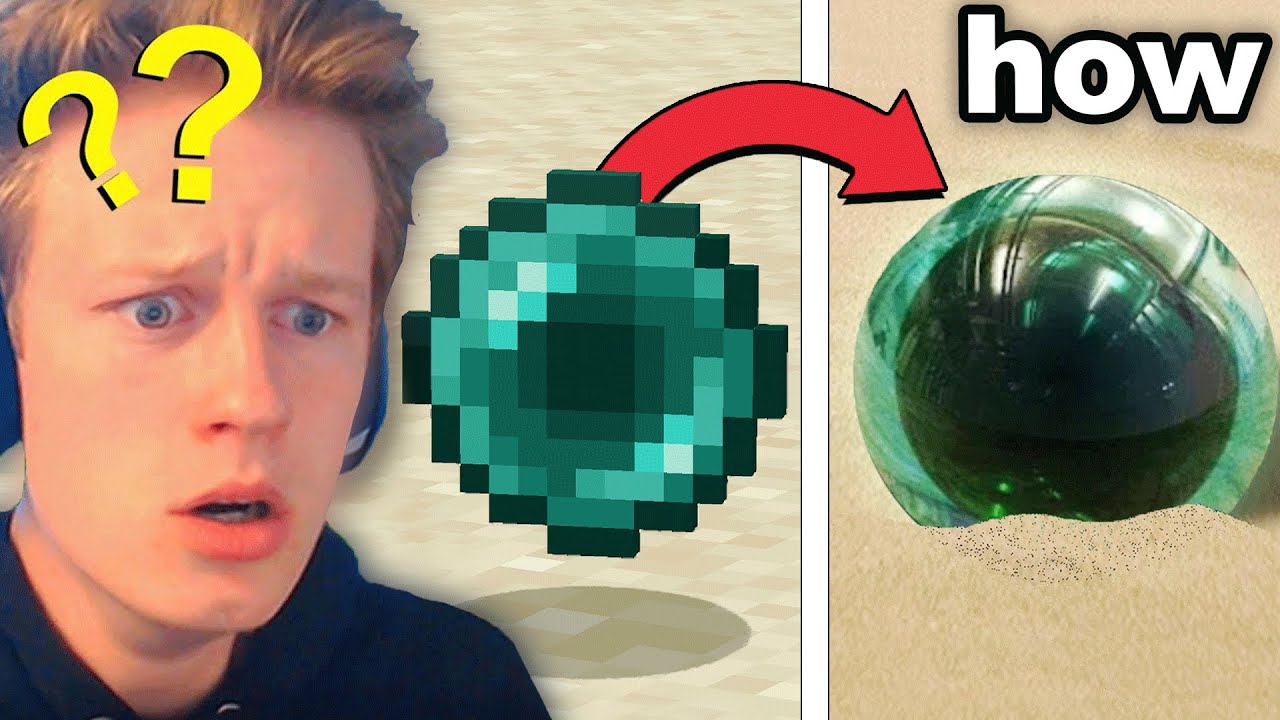 I Fooled My Friend with Hyper Realistic Minecraft...