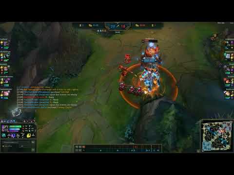 Nasus Runs Over Urgot (Phase Rush + Cloud Soul + Ghost)