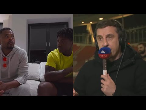 Patrice Evra cooks Gary Neville & Manchester United players that hate Michael Carrick 