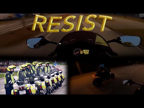 RESIST !! stikker fra politiet ! 300 km/t !!!!