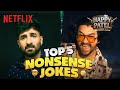 Top WILDEST Jokes In Happy Patel Ft Vir Das Aamir Khan Others Netflix India