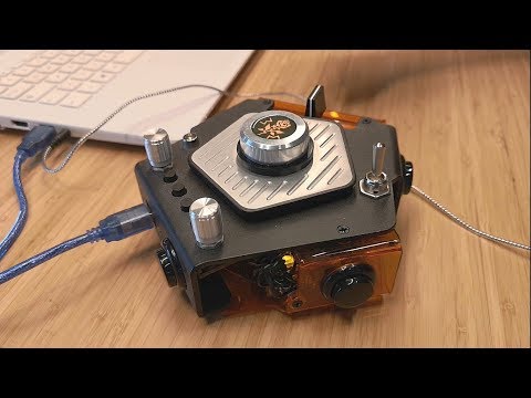 STRATOS - Arduino MIDI controller - Scatching with NI Traktor