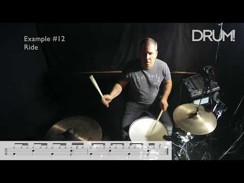 Drum Lesson: Ride Pattern Lesson Plan Week 10 - Odd Time Grooves