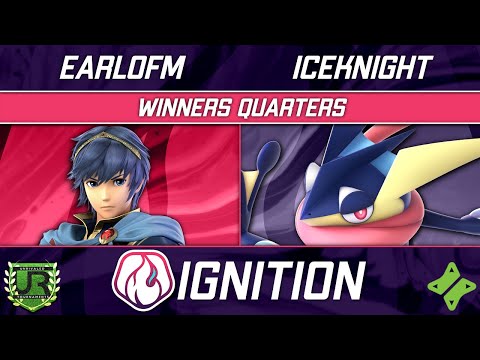 EarlOfM (Lucina, Marth) vs IceKnight (Greninja) - Ignition 281 WINNERS QUARTERS