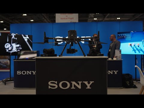 SONY ILX-LR1 Drone Camera Unveiled | Interview with B2B Manager at DroneX Expo
