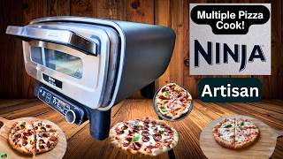 Ninja Artisan Oven MULTIPLE PIZZA Cook! Is It Easy To Use?