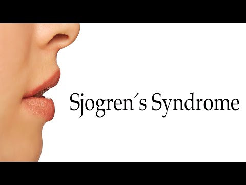 How To Say Sjogren's Syndrome in English