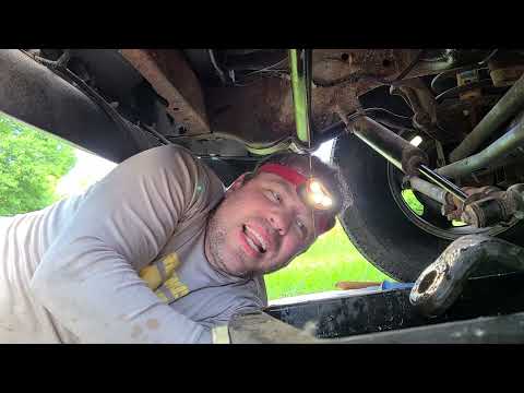Power Steering Gear box Pitman Shaft leaking, repair, and replacing seals 2nd Gen Dodge Ram.
