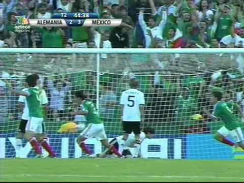 GOL DE JULIO GÓMEZ A ALEMANIA