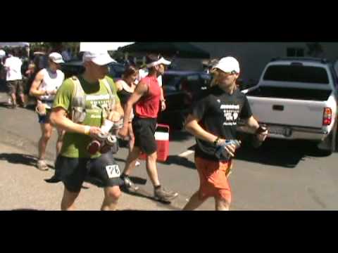 Montrail Canada Athlete Gary Robbins at the 2009 Western States 100 Miler
