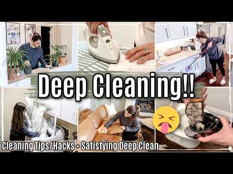 *NEW* DEEP CLEANING MOTIVATION → HACKS & TIPS :: SPRING CLEAN WITH ME 2024