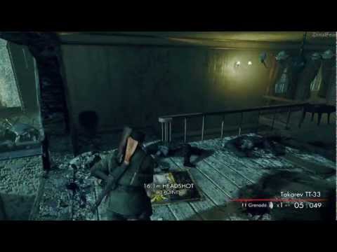 Sniper Elite: Nazi Zombie Army Walkthrough [Part 1]