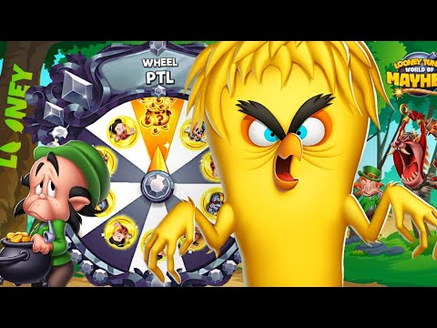 5x PTL Wheel & Hidden Treasure - Looney Tunes World of Mayhem