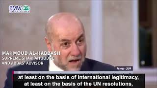 Al-Habbash interview about UN Resolution