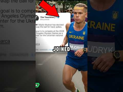 Could we see Chelsea winger Mudryk become a sprinter at the Olympics? #shorts