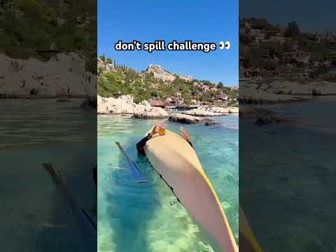 Don’t Spill Challenge! 😂