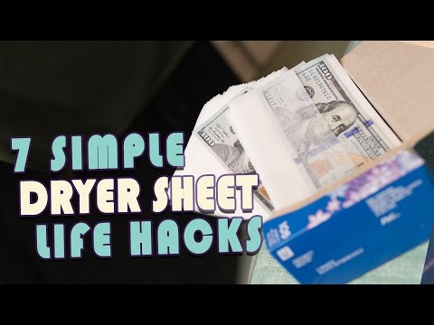 7 Uses for Dryer Sheets