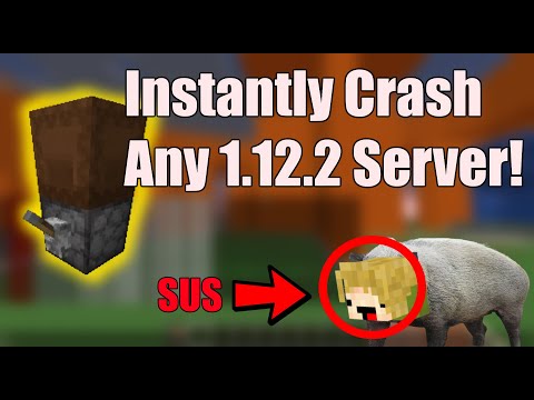 Insane Minecraft Server Crash Hack - Guaranteed 2b2t Method!