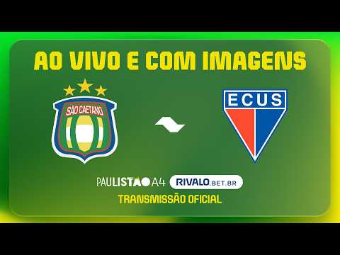 JOGO COMPLETO: SÃO CAETANO X ECUS | RODADA 6 | PAULISTÃO A4 RIVALO 2026