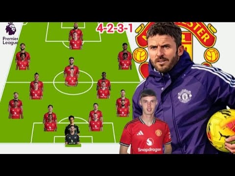 Manchester United Potential 4-2-3-1 Line up / Squad Depths With Cole Palmer Under Michael Carrick.