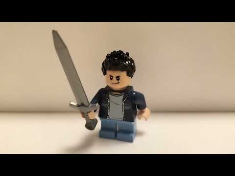 Lego Percy Jackson minifigure tutorial #shorts