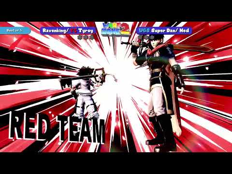 Warp Zone 2 Losers Top 8 - Ned & Super Dan vs Ravenking & Tyroy - Smash Ultimate