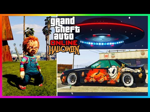 NEW Halloween Car Paint, CHUCKY Outfit, UFO ABDUCTION, Location, GTA 5 DLC 2025 (GTA Online Update)
