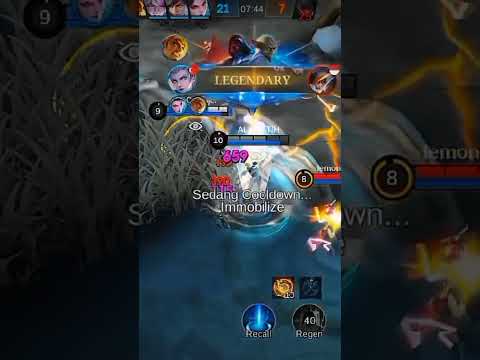 22 Kills +  Tripel Kill New One shot Build Edudora  |#Rank #mobilelegendsbangbang #eudora #CapCut