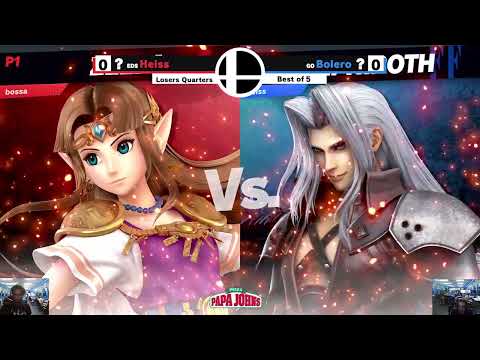 TTGO #143 Losers Quarters - Bolero (Zelda) vs Heiss (Sephiroth) SSBU Smash Ultimate
