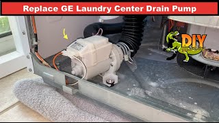 Replace GE Laundry Center Drain Pump FAST and EASY