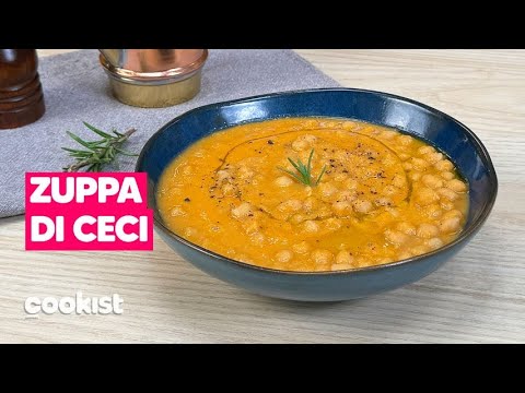 ZUPPA DI CECI: la ricetta facile per un piatto GUSTOSO E SALUTARE 🧡