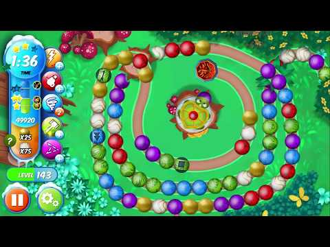 oka WWoka Marble Shooter level 141-145 - Game mini