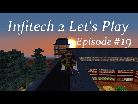 Minecraft Infitech 2 Lp Ep 19: Easy Smooth Stone and Crafting