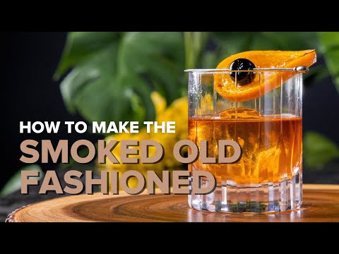 Smoked Old Fashioned Cocktail recipe