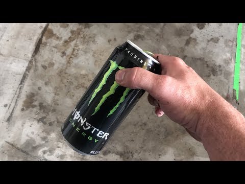 Monster Energy VS Grease/Oil Stain