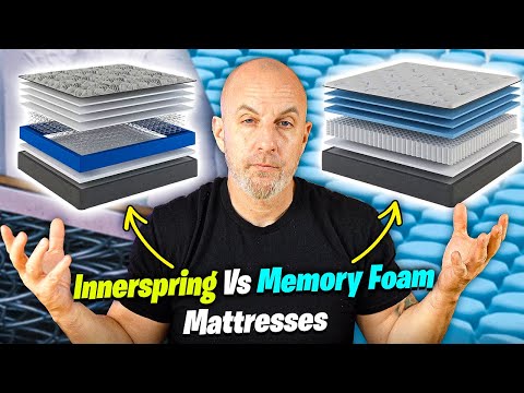 Innerspring vs Memory Foam Mattresses | Which Is RIGHT for Your Sleep Style?