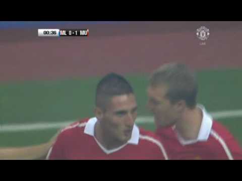 MLS All Stars 2 - 5 Manchester United Macheda Goal In The 20th Second HD
