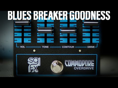 SolidGoldFX Commodore Overdrive 2022 - Present - Black / Blue image 9